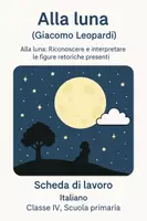 anteprima - Schede informative - Alla luna: Riconoscere e interpretare le figure retoriche presenti - Pagina di copertina