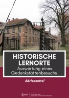 Vorschau - Aufgabenkarten - Nationalsozialismus ⎮ Gedenkstättenbesuch - Abrisszettel - Deckblatt