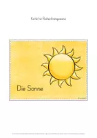 Vorschau - Stundenentwürfe - Sonne Sonnenschutz Nutzen Gefahren Wissenskartei Unterrichtseinheit - Seite 3