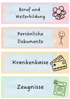 Vorschau - Anderer Materialtyp - Beschriftungen für Büro-Ordner - Seite 2