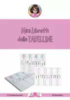 anteprima - Materiale di supporto/inclusione - Mini libretto delle Tabelline - Pagina di copertina