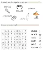Aperçu - Apprentissages en autonomie - COLLE ET CRAYON - GRAPHEME S pour les CP - Page 2