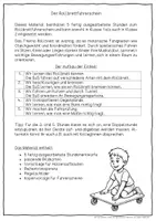Vorschau - Stundenentwürfe - Der Rollbrettführerschein - Klasse 1 und 2 - Seite 1