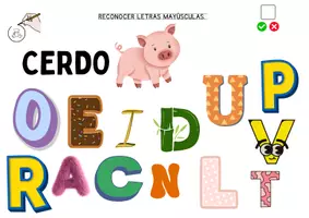 Vista previa - Hojas de trabajo - Cuaderno de Evaluación Inicial Lectoescritura Adaptado – Aula Específica - página 2