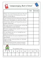 Vorschau - Arbeitsblätter - Lesespaziergang Back to School für Klasse 2-4 - Seite 3