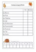 Vorschau - Arbeitsblätter - Lesespaziergang Herbst für Klasse 2/3 - Seite 3