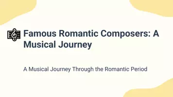 anteprima - Presentazioni / Lavagne - Famous Romantic Composers - Pagina 1