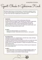 Vorschau - Anderer Materialtyp - Sport Check & "Das geheime Kind" Sportunterricht - Seite 1