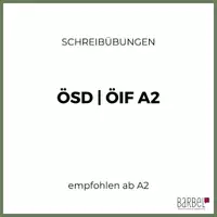 Vorschau - Prüfungsvorbereitung - Schreibübungen | ÖSD | ÖIF | A2-B1 | Materialpaket - Seite 1