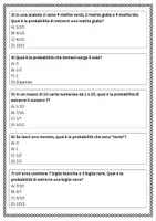 anteprima - Esercizi - Contare i casi favorevoli e i casi totali per calcolare la probabilità - Pagina 2