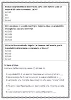 anteprima - Esercizi - Contare i casi favorevoli e i casi totali per calcolare la probabilità - Pagina 3