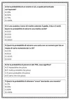 anteprima - Esercizi - Esporre la probabilità come frazione e come percentuale - Pagina 2