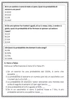 anteprima - Esercizi - Esporre la probabilità come frazione e come percentuale - Pagina 3