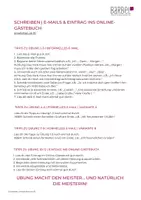 Vorschau - Prüfungsvorbereitung - Schreibübungen | ÖSD | ÖIF | Goethe | telc | B1 - Seite 1