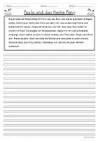 Vorschau - Arbeitsblätter - Abschreibtexte - Auf dem Bauernhof (Klasse 3-4) - Seite 3