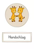 Vorschau - Bildkarten - Giraffenklasse Begrüßung - Verabschiedung - Seite 3