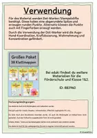 Vorschau - Arbeitsblätter - Dot-Marker (Kleinbuchstaben), Dotting - Seite 1