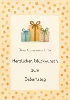 Vorschau - Bildkarten - Giraffenklasse Geburtstag - Schilder - Gutscheine - Seite 3