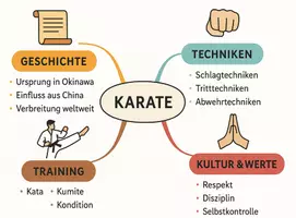 Vorschau - Arbeitsblätter - Arbeitsblätter zum Thema "Karate" + Lösung & MP3 + Mindmap - Seite 3