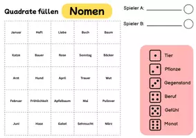 Vorschau - Stationenlernen - wachsendes Materialpaket Wortarten Nomen Verben Adjektive - Seite 2