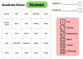 Vorschau - Stationenlernen - wachsendes Materialpaket Wortarten Nomen Verben Adjektive - Seite 3