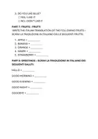 anteprima - Quiz - ENGLISH TEST – VERIFICA DI INGLESE - Pagina 2