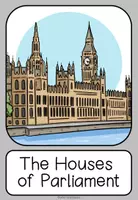 Vorschau - Poster - LONDON - Picture + Word Cards - Seite 1