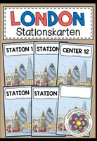 Vorschau - Anderer Materialtyp - LONDON - Stationskärtchen - Deckblatt