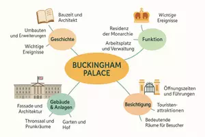 Vorschau - Arbeitsblätter - Arbeitsblätter zum Thema "Buckingham Palace" + Lösung & MP3 + Mindmap - Seite 3