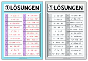 Vorschau - Spiele - ZWEITE BINOMISCHE FORMEL – 3 Mathe-Brettspiele - Seite 3