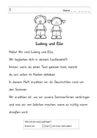 Vorschau - Unterrichtsreihen - Lautleseheft: Sommer. Das (laute) Vorlesen üben! - Seite 3