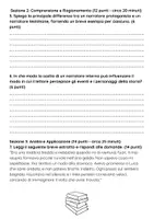 anteprima - Compiti in classe/Test - Esame di italiano: tecniche del narratore interno - Pagina 3