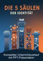Vorschau - Arbeitsblätter - Fülle deine 5 Säulen der Identität (PPT Präsentation) - Deckblatt