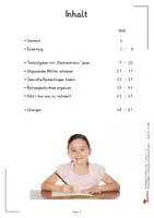 Vorschau - Arbeitsblätter - Textaufgaben lösen lernen Klasse 1-2 | Sinnerfassendes Lesen, Rechengeschichten, Textverständnis, Sachrechnen, Dyskalkulie, Rechenschwäche | Mathe Grundschule Lösungen - Seite 2