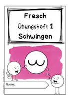 Vorschau - Arbeitsblätter - FRESCH - Schwingen (Sprechschwingen) - Übungsheft mit 11 Seiten und Lösungen, Lineatur 2, 3, 4 - Seite 3