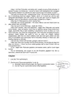 Vorschau - Arbeitsblätter - Franz Kafka - Amerika - Gesprächsanalyse - Seite 1