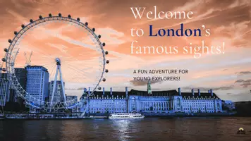 Vorschau - Präsentationen/Tafelbilder - Presentation - Welcome to the London's famous sights - Deckblatt