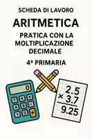 anteprima - Esercizi - Aritmetica: Prova della Moltiplicazione - Pagina di copertina