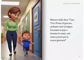 anteprima - Opere didattiche / Libri di testo - la giornata di Tito alla scuola dell'infanzia - Pagina 2