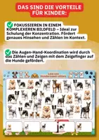 Vorschau - Arbeitsblätter - Zählen üben mit Tieren – 10 Arbeitsblätter mit Hunderassen und Zahlenkärtchen 1–10 | Vorschulkinder - Seite 2