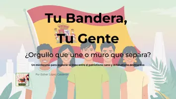 Vista previa - Refuerzo / NEE / Materiales de apoyo - TUTORÍA: TU BANDERA, TU GENTE (Patriotismo vs Fascismo) - página 1
