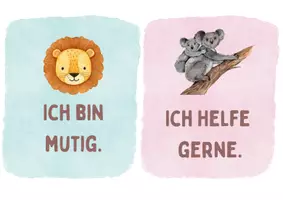 Vorschau - Anderer Materialtyp - Affirmationskarten für Kinder - Seite 1
