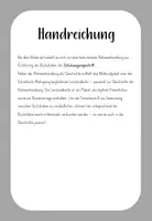 Vorschau - Poster - Rahmenhandlung Schulausgangsschrift/SAS - Seite 1