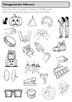 Vorschau - Arbeitsblätter - Klanggeschichte Halloween im Musikunterricht, Arbeitsblätter, Musizieren, Instrumente, Alltagsgegenstände - Seite 3