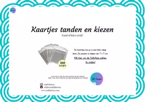 Voorbeeld - Juf Larissa - Kaartjes tandkies eruit - Pagina 1