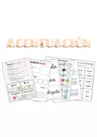 Vista previa - Unidades / Secuencias / Situaciones de Aprendizaje - PACK ACENTUACIÓN - página 1