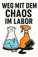 Vorschau - Arbeitsblätter - Weg mit dem Chaos im Chemieraum (Die Laborregeln) - Deckblatt