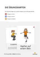 Vorschau - Bildkarten - 60 Bewegungskarten für Pausen, den Unterricht & Zuhause - Seite 2