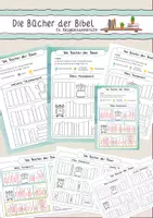 Vorschau - Arbeitsblätter - Die Bücher der Bibel - Bücherschrank - Deckblatt