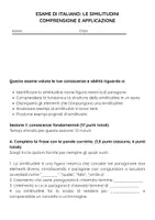anteprima - Compiti in classe/Test - Le similitudini: Comprensione e applicazione - Pagina 1